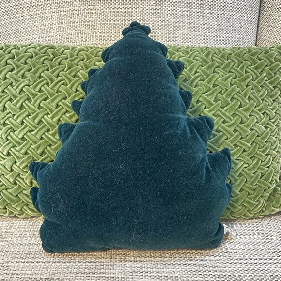 Christmas Tree Pillow - Needlepoint - Vintage - Picture 11 of 13